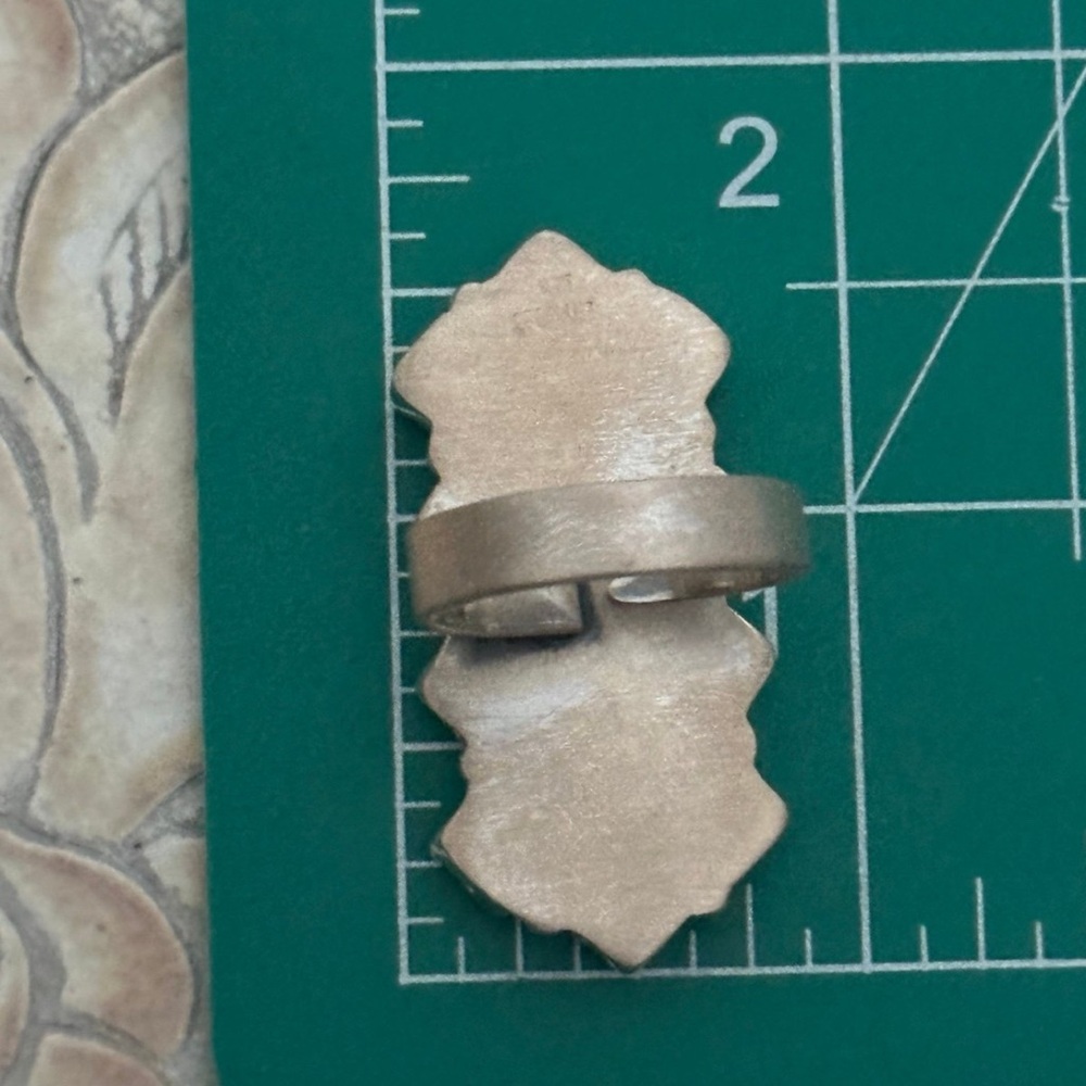 Dahlia Statement Sterling Silver Adjustable Sterl… - image 4